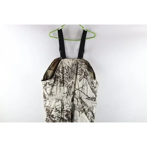 Vintage 90s Walls Reversible Realtree Camouflage Insulated Overalls Bibs Pants